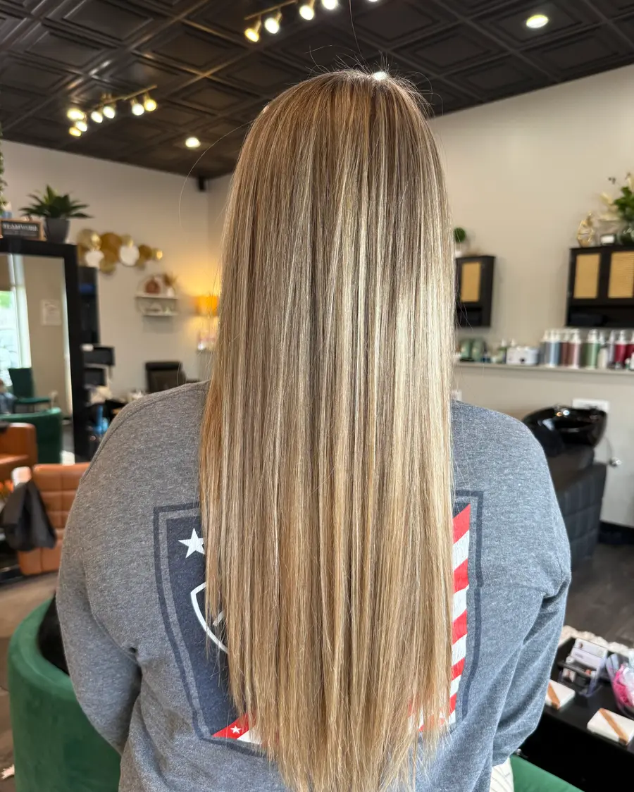 Hair color transformation by A-List Salon in Columbia MO